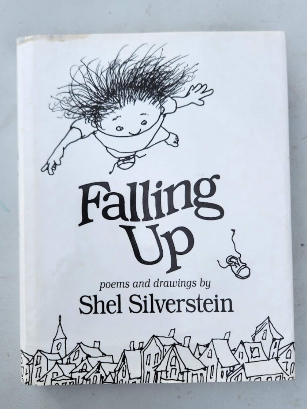 Falling Up Shel Silverstien Poem Poetry Book Hardcover w/ Dust Cover Vintage Com